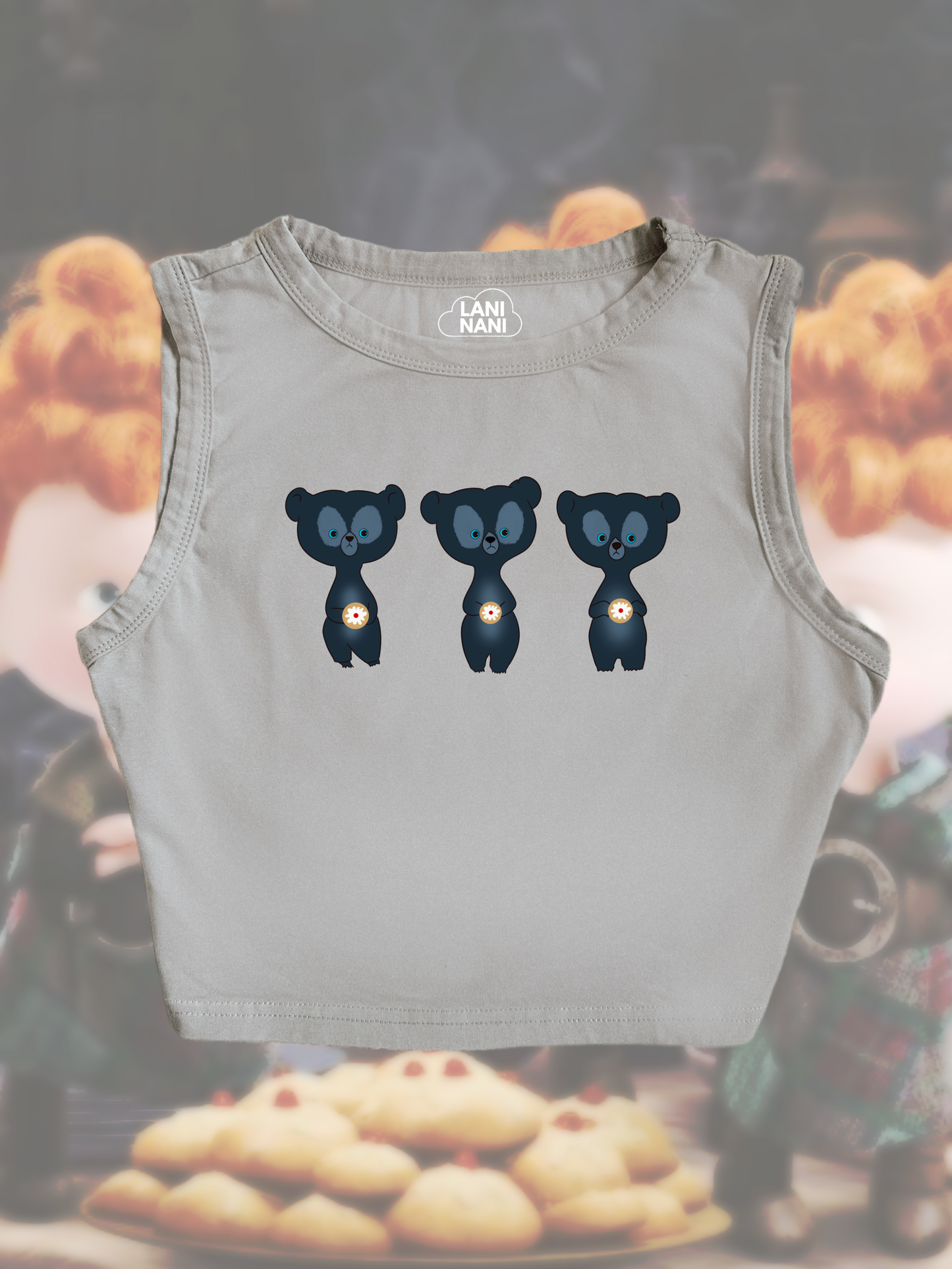 Triplets Crop Tank