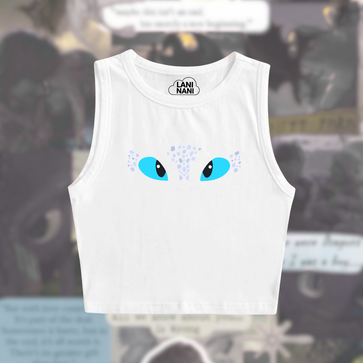 Light Fury Crop Tank - Baby Tee