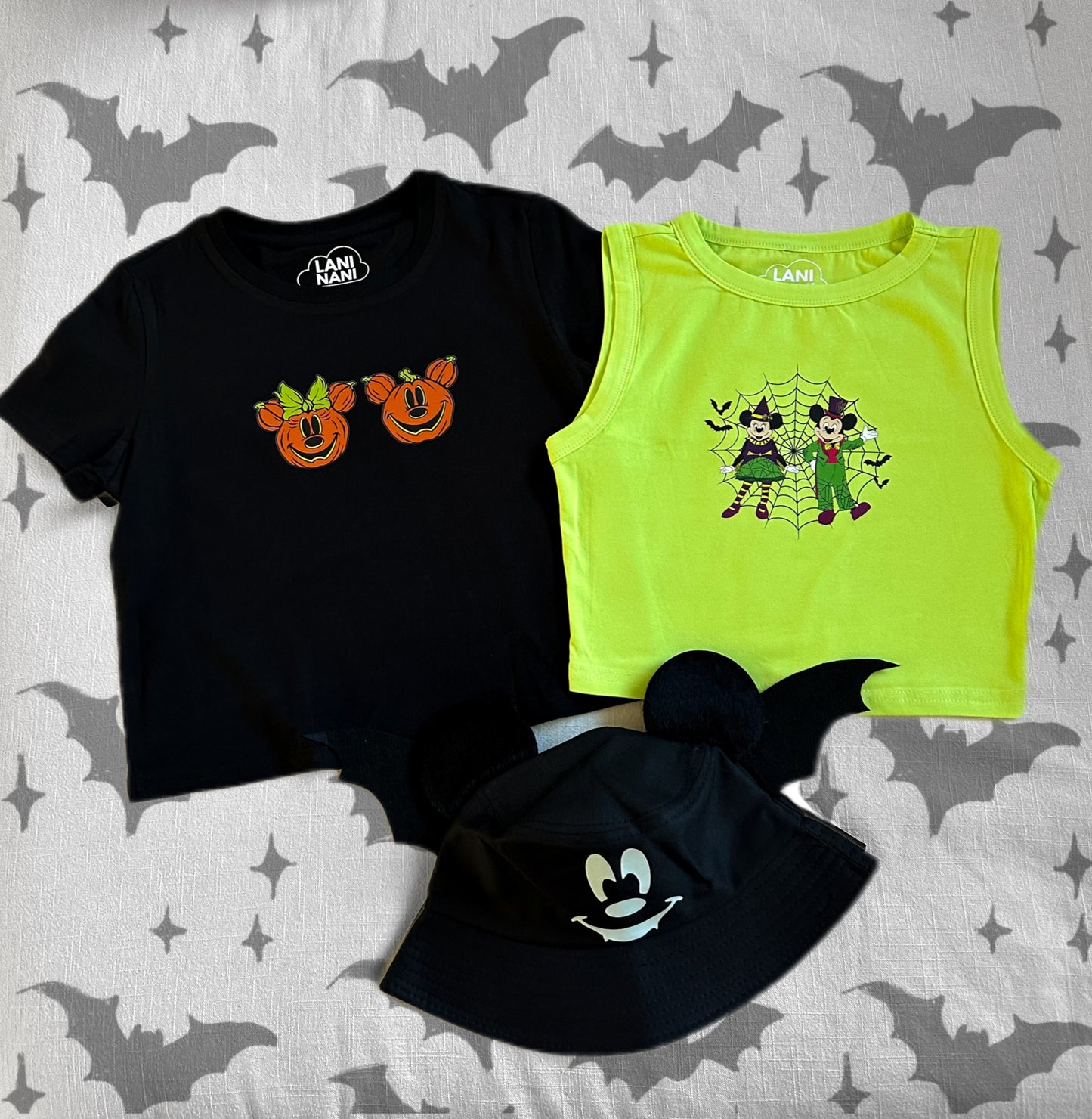 Boo to You Pumpkins Baby Tee/Crop Tank