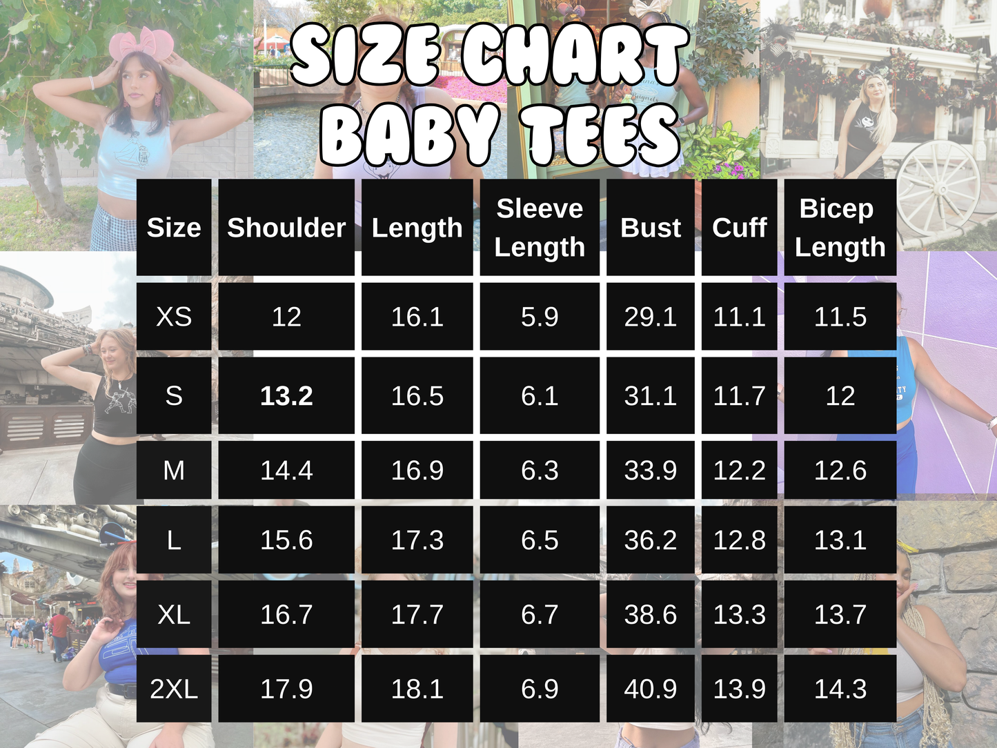 Main Street Christmas Baby Tee