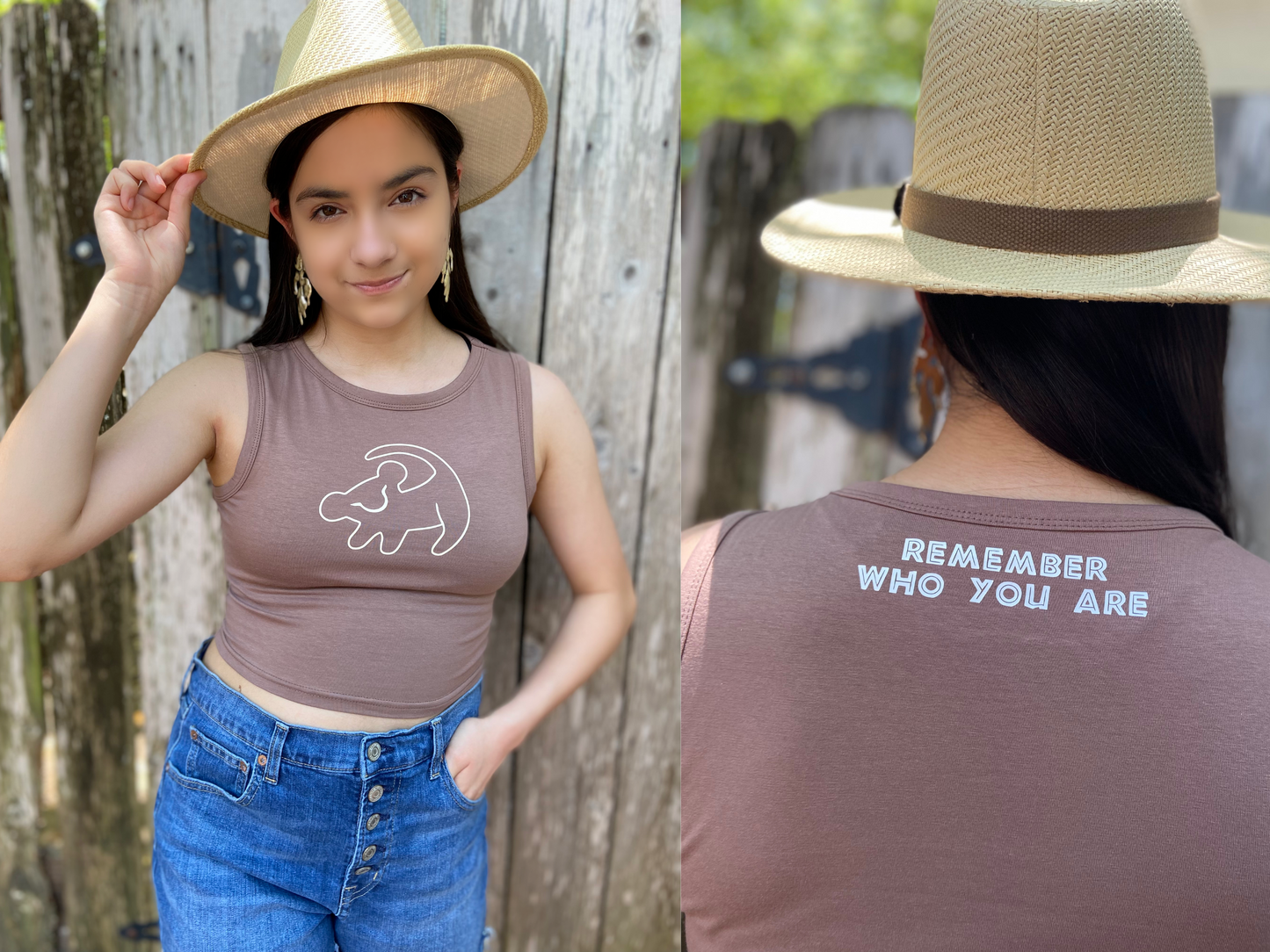 Simba Crop Tank