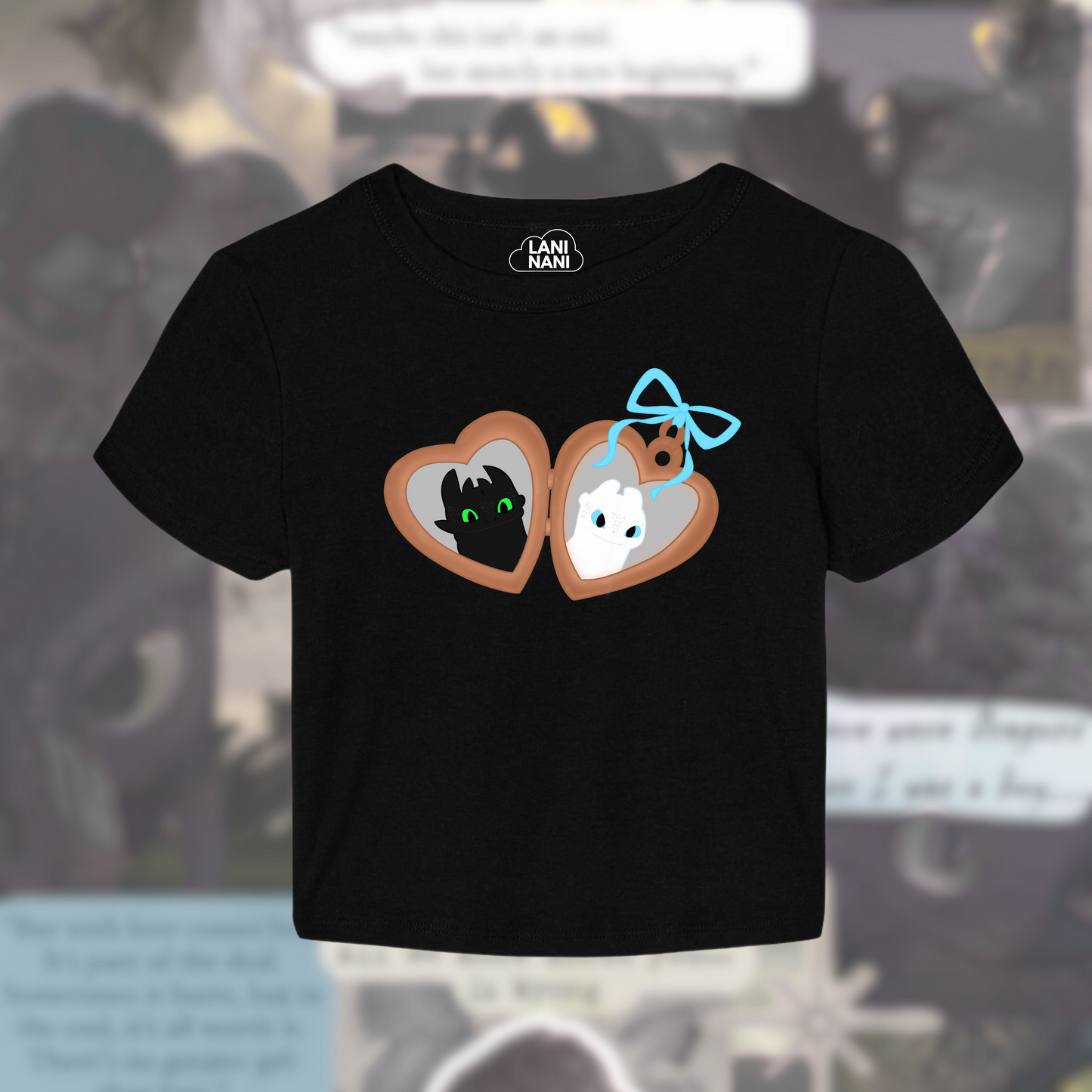 Fury Locket Baby Tee - Crop Tank