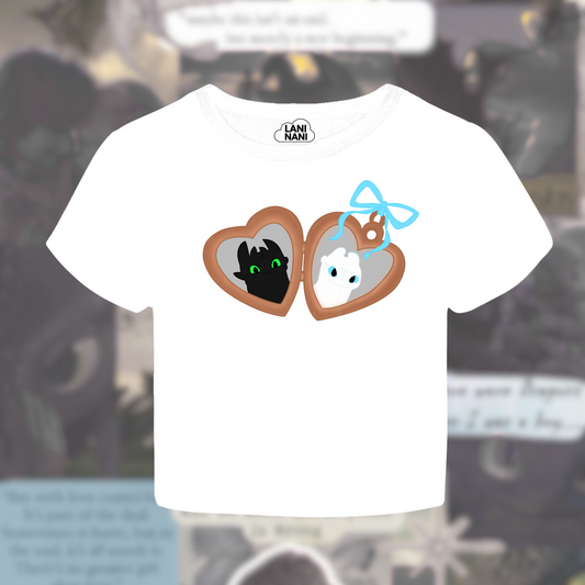 Fury Locket Baby Tee - Crop Tank