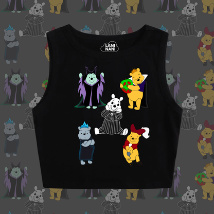 Pooh to You Crop Tank - Baby Tee