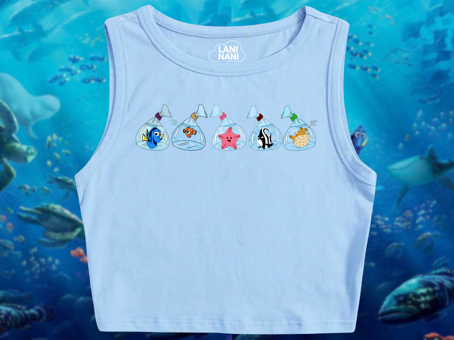 Nemo & Friends Escape Crop Tank