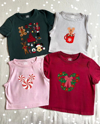 Main Street Christmas Baby Tee