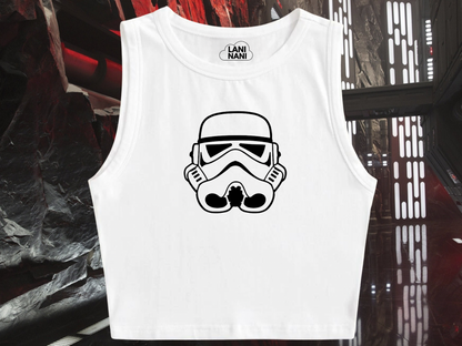 Storm Trooper Crop Tank