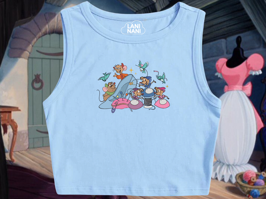 Cinderella Crop Tank