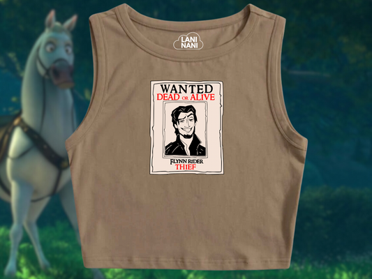 Flynn Rider Crop Tank