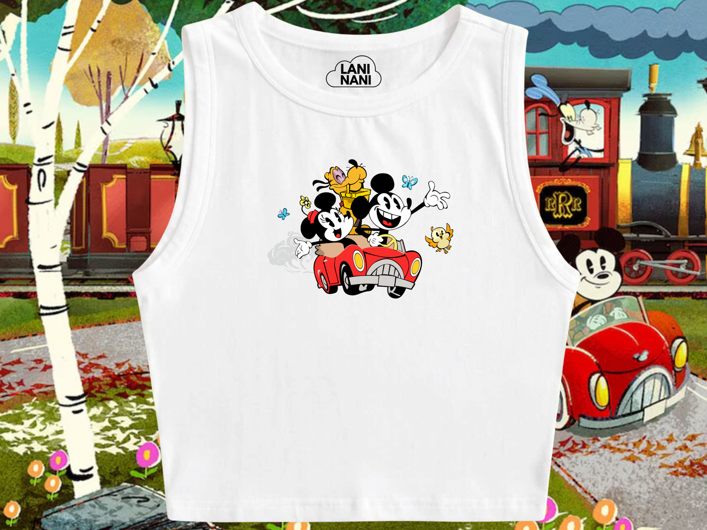 Mickey’s Runaway Railroad Crop Tank