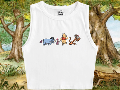 Pooh & Friends Crop Tank