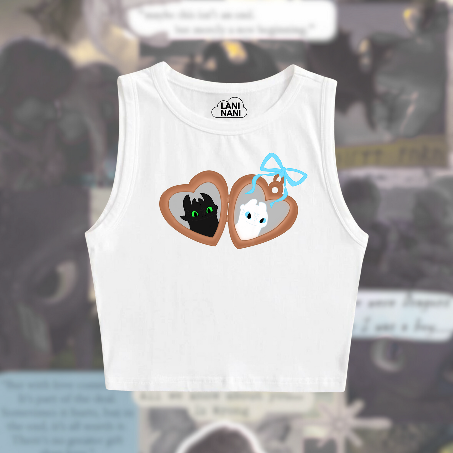 Fury Locket Baby Tee - Crop Tank