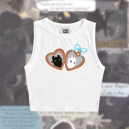 Fury Locket Baby Tee - Crop Tank