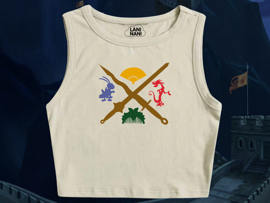 Mushu Crop Tank