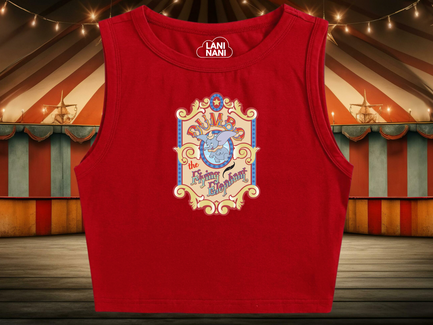 Dumbo Crop Tank