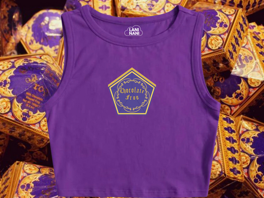 Wizard Chocolate Crop Tank