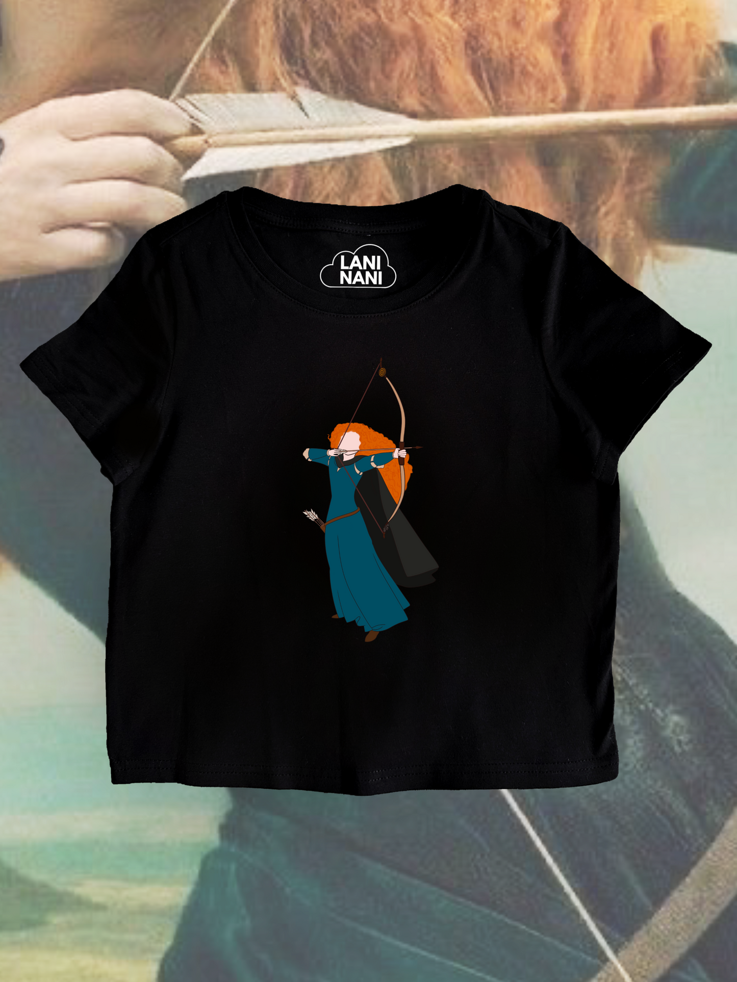 Bow and Arrow Baby Tee