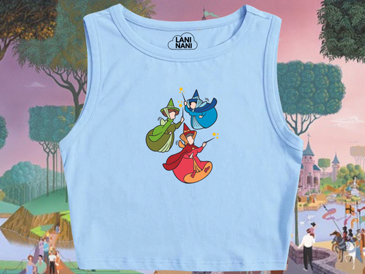 Fairy Godmothers Crop Tank