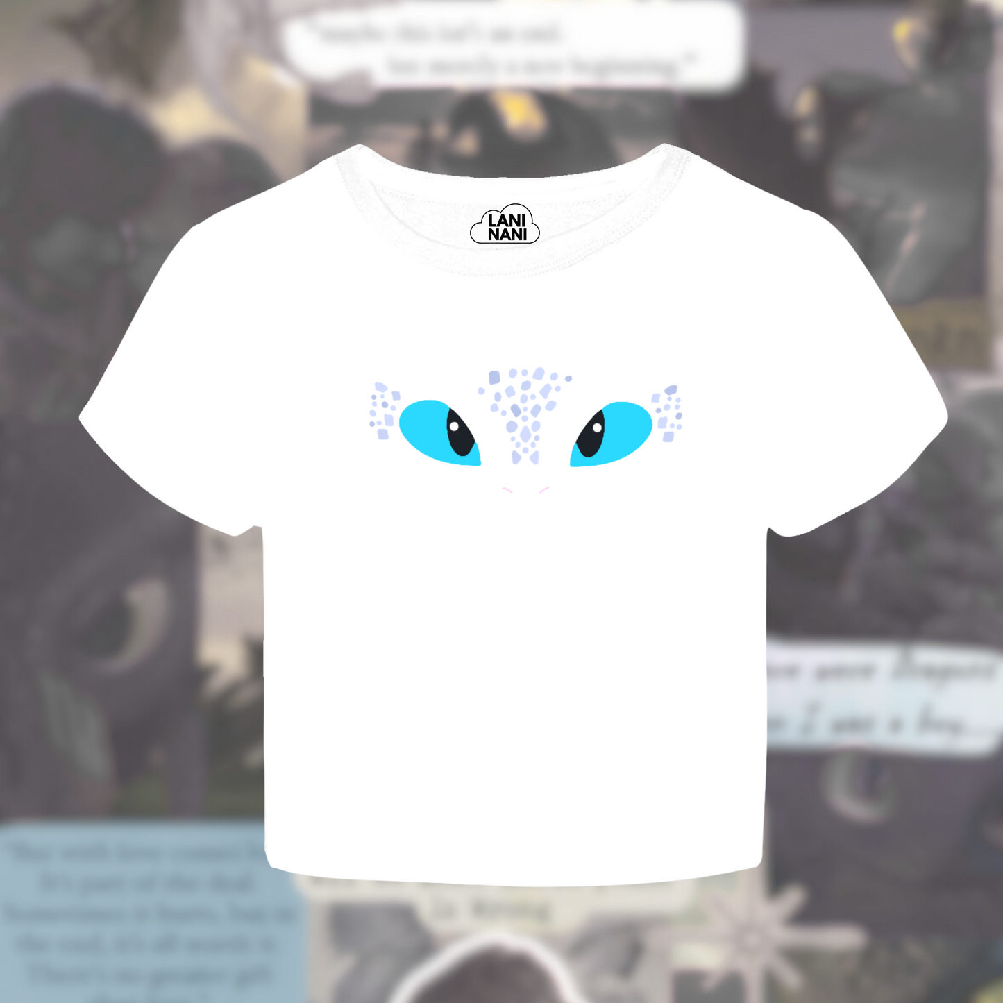 Light Fury Crop Tank - Baby Tee