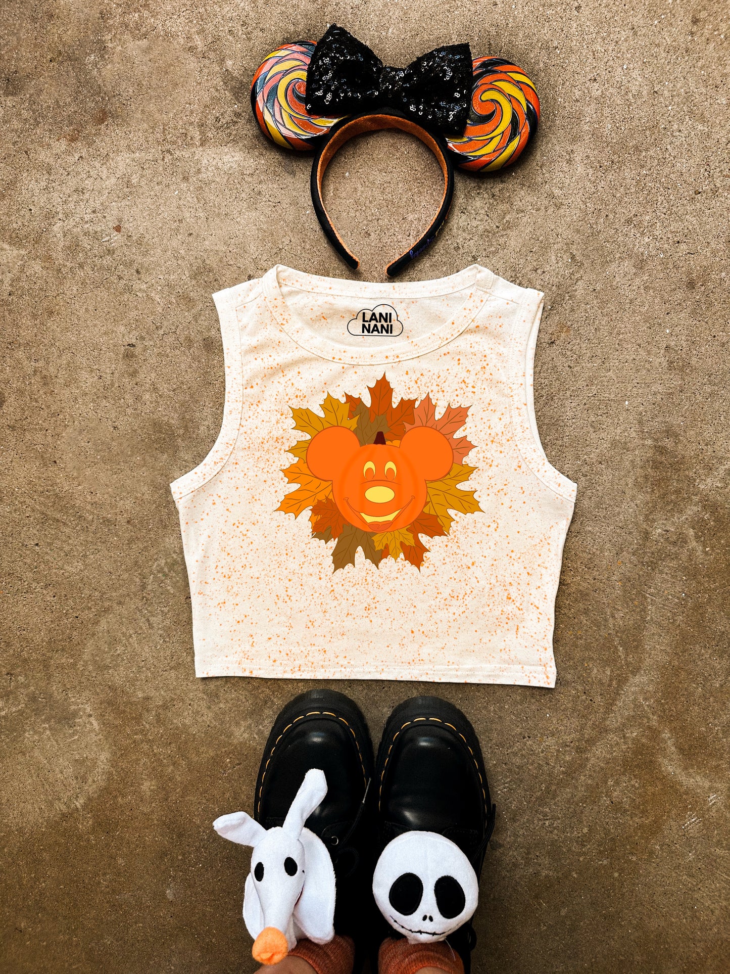 Main Street Spooky Wreath