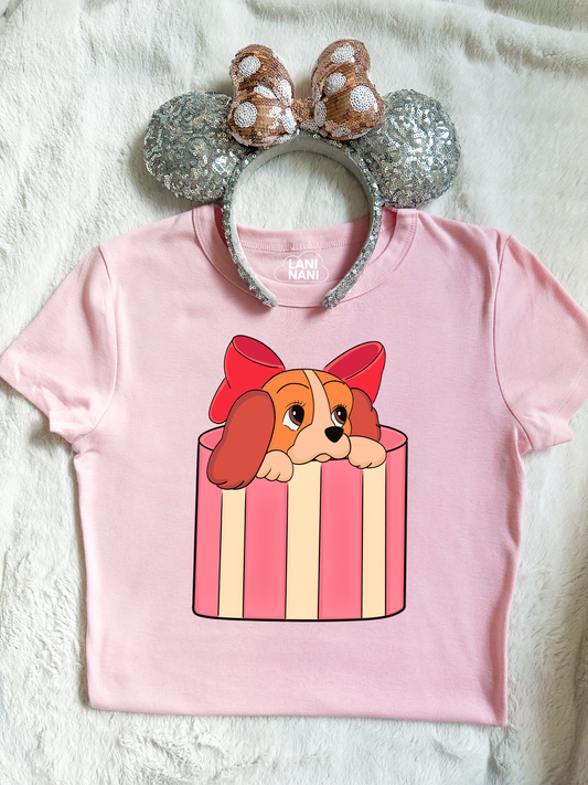 Pretty Little Lady Baby Tee - Crop Tank