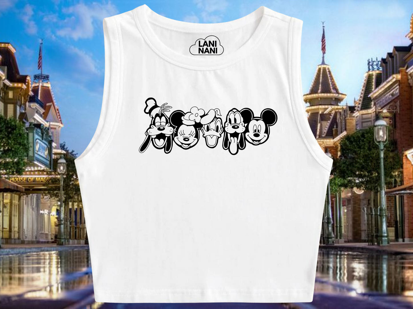 Mickey & Friends Crop Tank