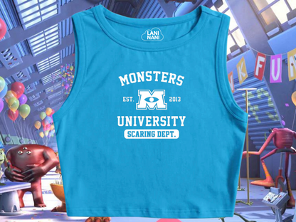 Monsters University Crop Tank