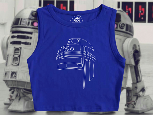 R2-D2 Crop Tank