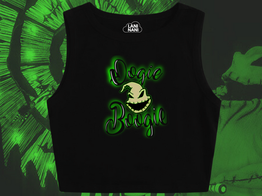 Retro Oogie Boogie Crop Tank