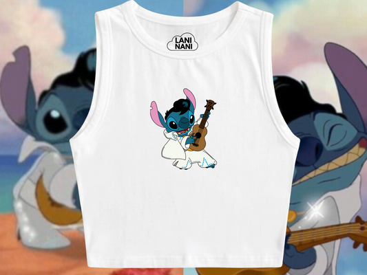 Elvis Stitch Crop Tank