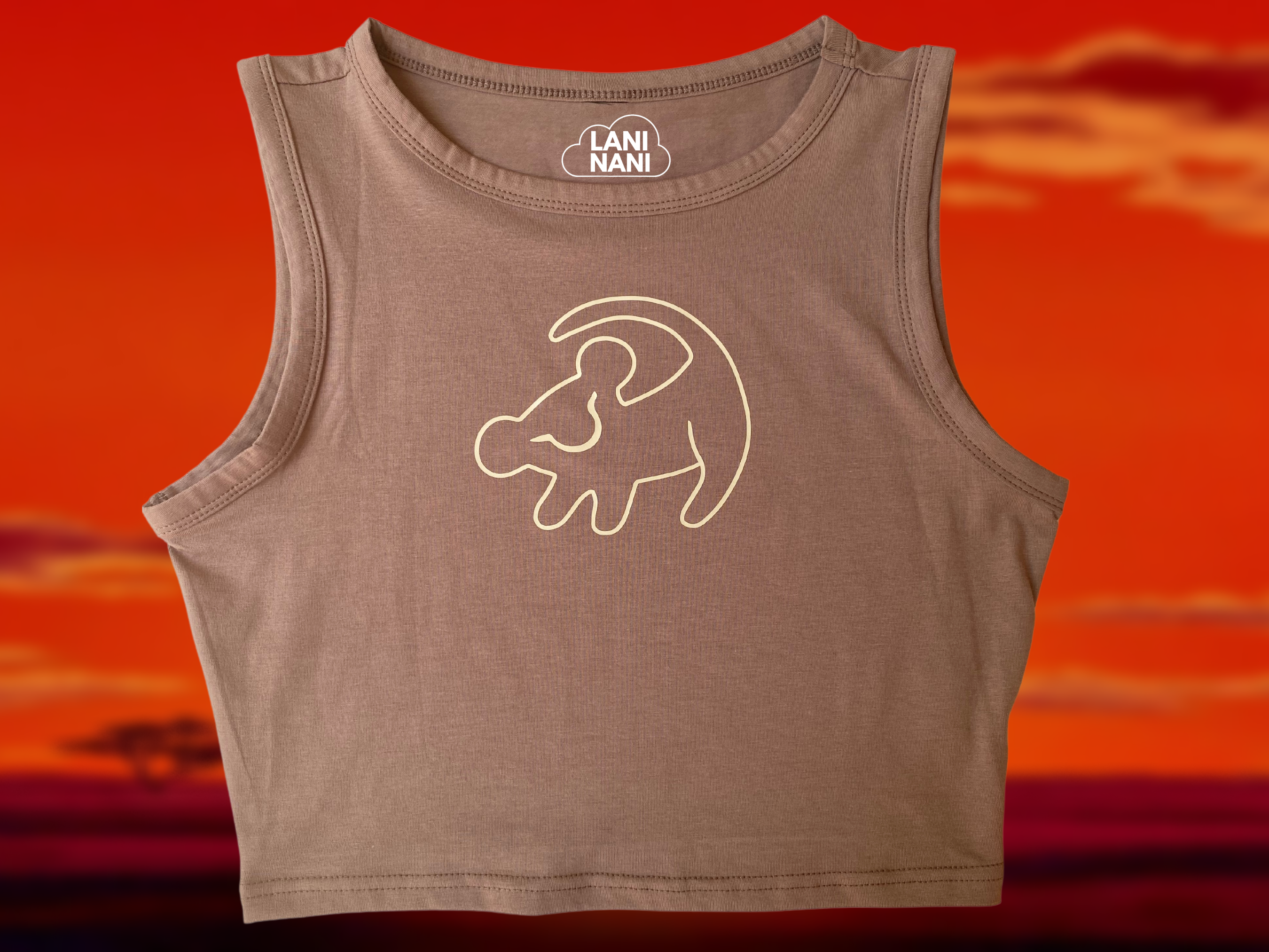 Simba Tank Rwanda Simba Crop Tank – Lani Nani