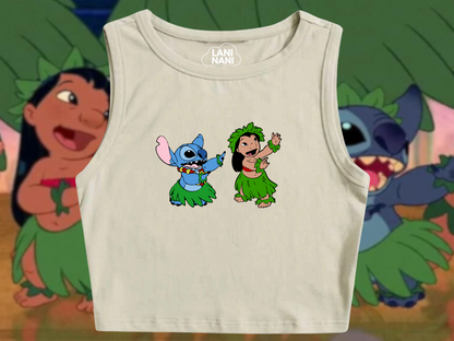 Lilo & Stitch Hula Crop Tank