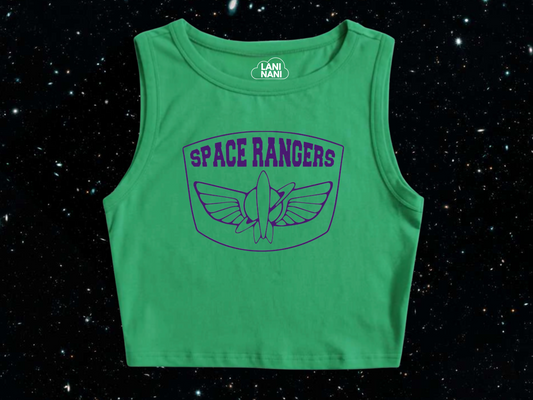 Space Ranger Crop Tank