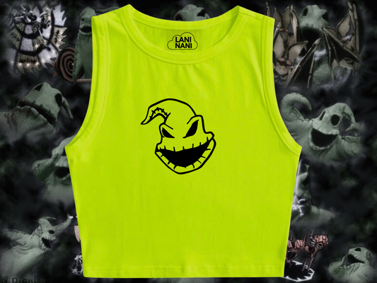 Oogie Boogie Crop Tank