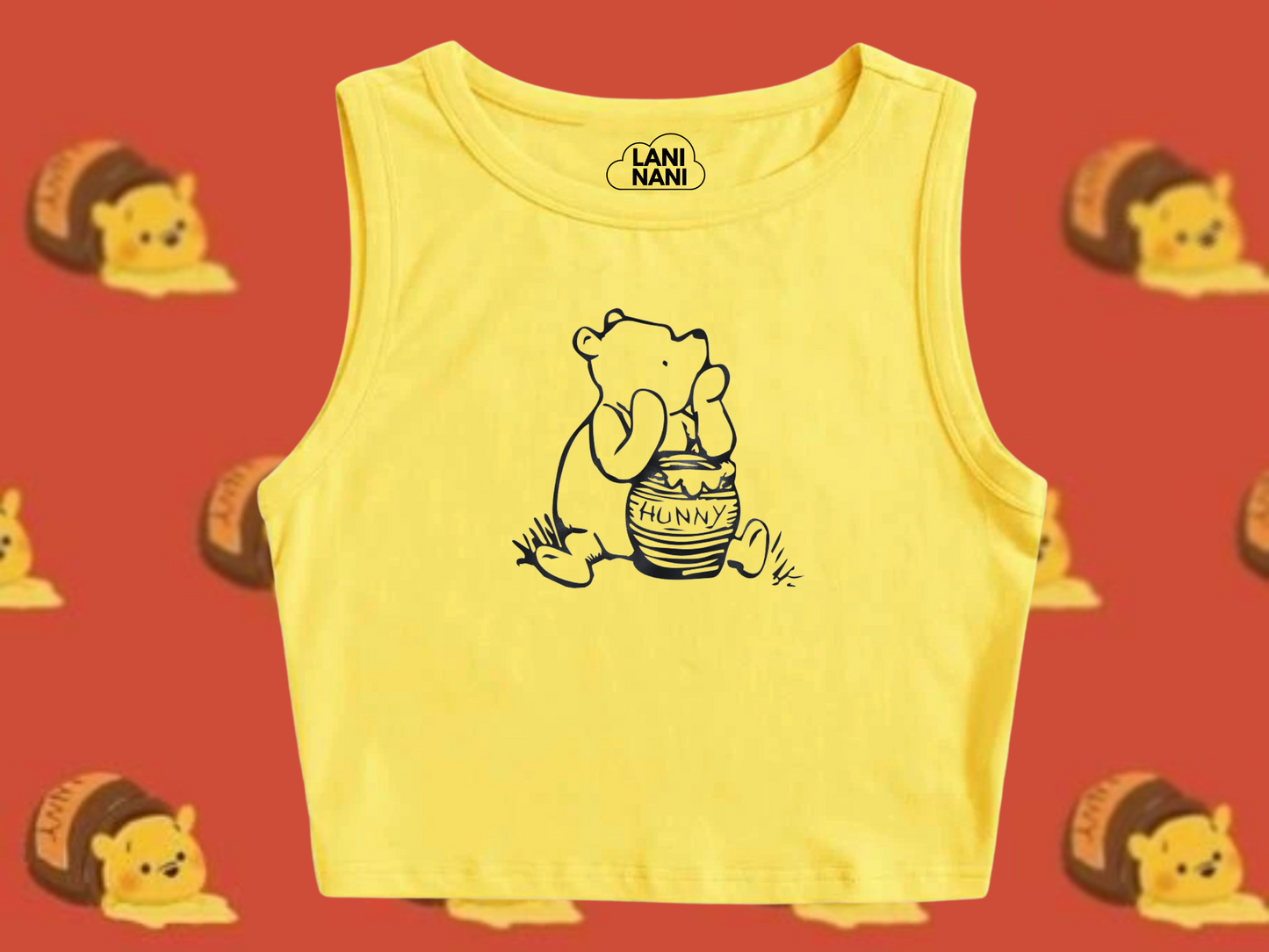 Pooh Crop Tank